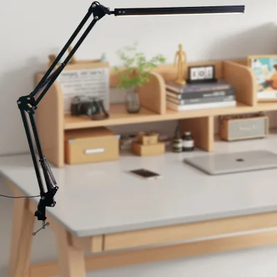 Wholesale Hot Sale Portable Study Reading Work Led Clip-On Lighting Eye Protection Cantilever Clip Folding Desk Lamp