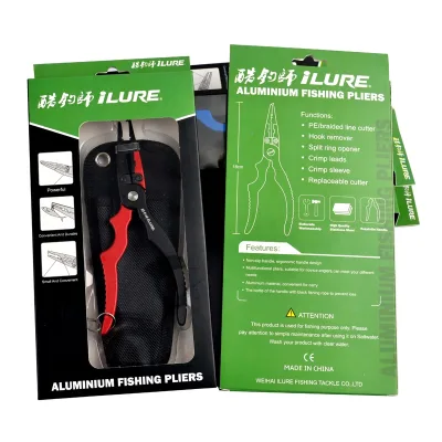 High Quality  Saltwater Aluminum Alloy Fishing Plier Stainless Steel Cutting Pliers