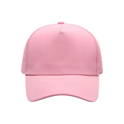 AI-MICH Wholesale Custom Logo Animal Pink Embroidered Patch Buckle 5 Panel Mesh Trucker Hat With Four Seasons Girls Travel