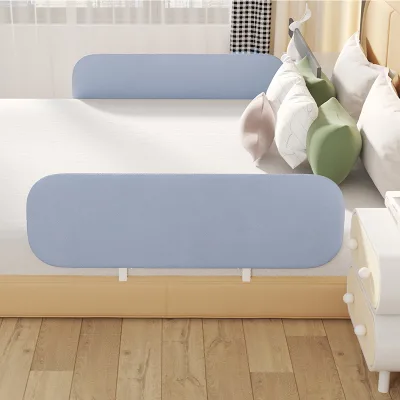 Premium Adjustable Extra Tall Reinforced Frame Foldable Baby Toddler Bed Rail Double Lock Safety Protection Durable