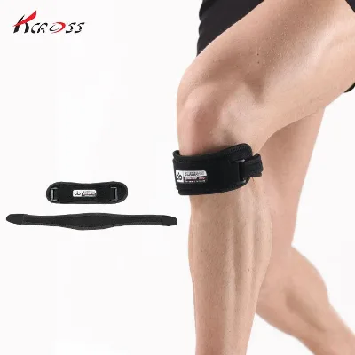 Hot Sale Adjustable Neoprene Sport Patella Knee Brace Knee Strap Stabilizer for Arthritis, ACL, Running, Meniscus Tear