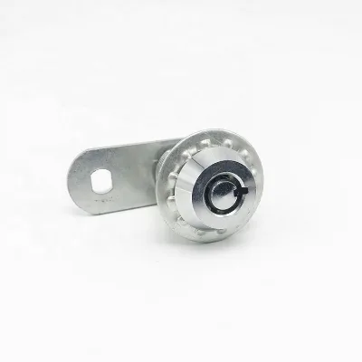 Waterproof Chrome Plated Zinc Alloy Brass 16mm Diameter Tubular Cam Lock for Vending Machine Cabinet and Furniture Security