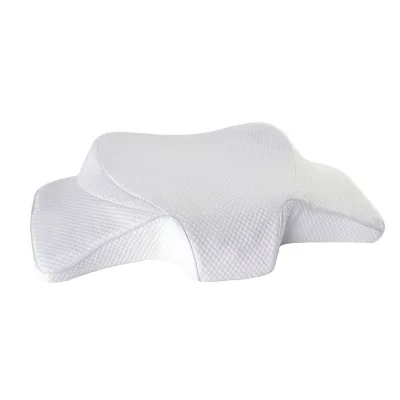 Emory Foam Pillow, Orthopedic Pillow for Neck and Shoulder Pain, Contour Pillows with Removable Cover for Sleeping, Cervical Sup