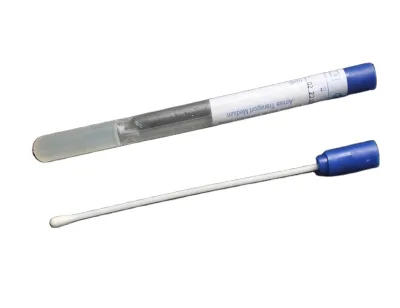 Amies Transport Medium Swab Stick,Female/Male Swab,Sterile Cotton Swab Stick