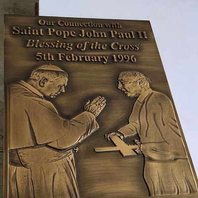 Bronze Monument Marker Bas-Relief Commemorative Plaque Solid Brass Decor Plaque