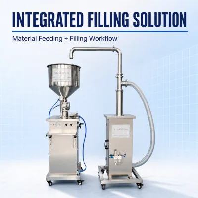 Semi Automatic Vertical Paste and Liquid Filling Machine Pneumatic Piston Filler with Foot Pedal 5-5000ml Sauce Cream Honey