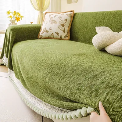 Sofa Towel Recliner Backrest Covers Cloth Non-slip Four Seasons Universal High-end Double-sided Use