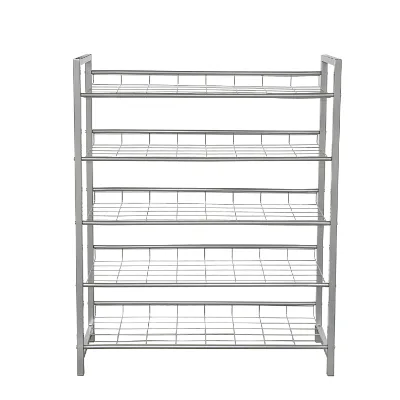 Stainless Steel Metal Shoe Rack Designs