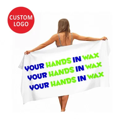 Sublimated Microfiber Sand Free Digitally Printed Custom Beach Towel Cotton for Outdoor Camping Golf Sports