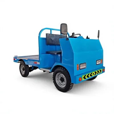 OEM Electric Flatbed Cart for Material Handling Warehouse Industrial Goods Platform Transportation Load 2000kg