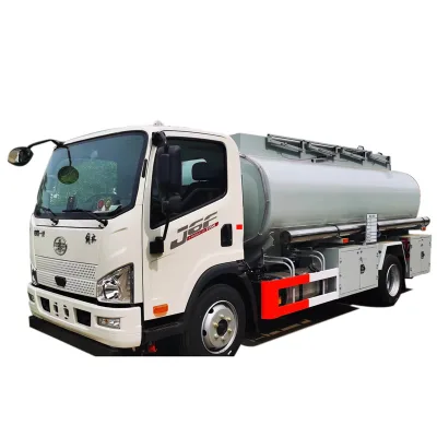 Light Oil Tank Truck FAW 4X2 Small Light Fuel Tank Duty Box Cargo Truck Truck Cargo Utility Delivery Vehicle