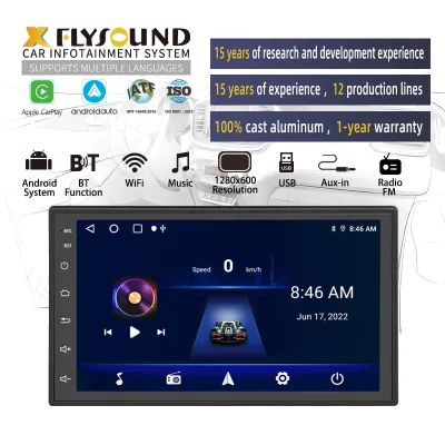 (FY6528)Flysonic 7 Inch Touch Screen Auto Electronics Car MP5 Player