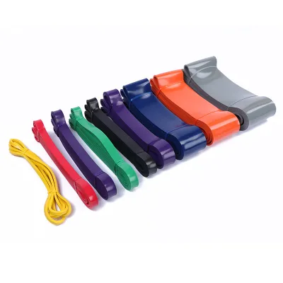 Resistance Band Pull up Assistance Bands Stretch Custom Printed Non Slip Elasticity Resistance Band for Sport Heavy Duty