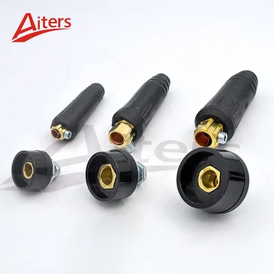 Aiters Red Quick Plug DKJ-16 35 50 70 & DKJ-95 Quick-Welding Cable Connector 220V/50Hz 1200W 5A Chinese Type