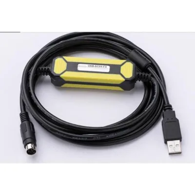 USB-SC09-FX PLC Programming Cable USB to RS422 Download Line for Mitsubish MELSEC FX0N FX1N FX2N FX3U FX3G Series PLC