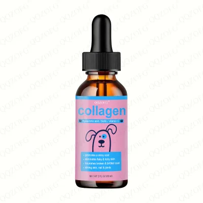 Private Label OEM Collagen for Dogs Skin and Coat Supplement Cats Pet's Daily Supplement Vitamin C and Hyaluronic Acid Factory