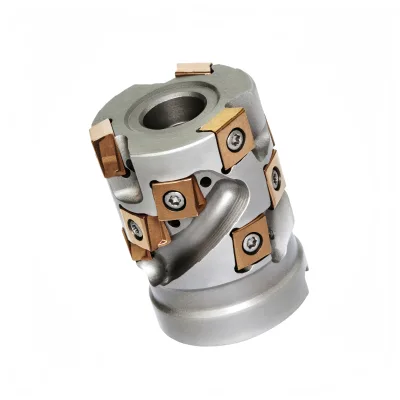 EMP09 Heavy-Duty Roughing Corn Milling Cutter Disc Helical Vertical Mount Square-Shoulder Side Milling LNKT1206 Inserts Mainland
