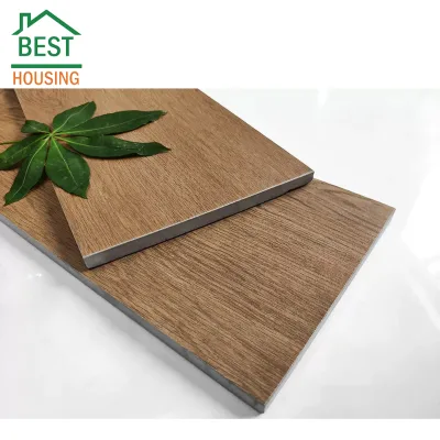Fashionable exotic inlay square acacia wood interlocking porcelain flooring tiles striped for bedroom