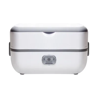 Home Portable Electric Stainless Steel Lunch Box Food Heater Heating Food Warmer Electric Bento Lunch Box for Car