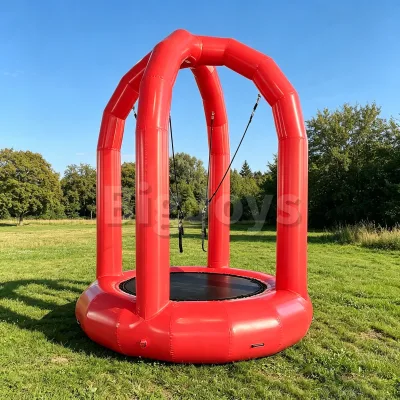 Hot Selling Amusement Park Inflatable Equipment for Kids and Adults Commercial Inflatable Small Bungee for Outdoor on Sale