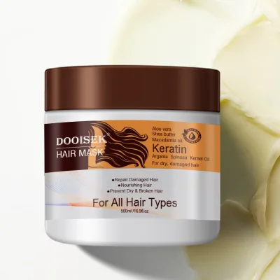 Oem Wholesale Professional Hair Treatment Mask Keratin Hair Treatment Mask Moisturizing Collagen Hair Mask 500ml