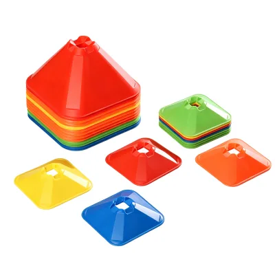Wholesale Eco-Friendly PE Octagon Soccer Cones Sports Drill Cones for Training Traffic Markers for Football Basketball Fitness