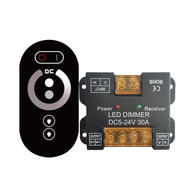 Color Box Package Upgraded DC5-24V 30A Led Touch Controller for Single Color Led Strip Lights
