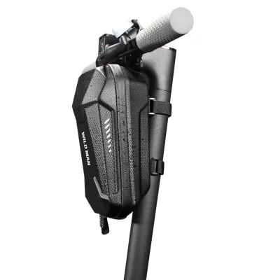 WILD MAN 2L Hard Shell EVA Electric Scooter Front Bag for Xiaomi M365 Ninebo G30 Electric Scooter Accessories E Bike Bicycle Bag
