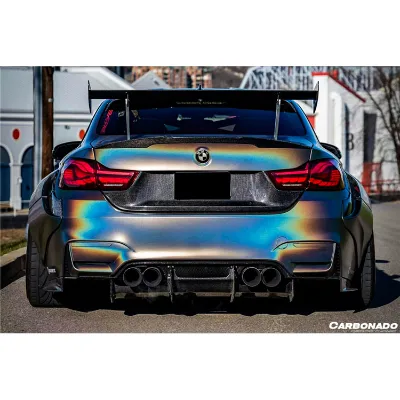 Carbonado SM Style Rear Lip and Diffuser ForBMW M3 F80 M4 F82