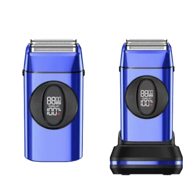 2 in 1 Three Reciprocating Blades Shaver Set With Hair Clipper
