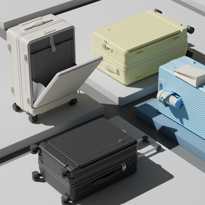 Small Bag Woman Suitcase Replacement Wheels for Eminent Carry on Luggage Hardshell Front Pocket With a Charger Carry Ons