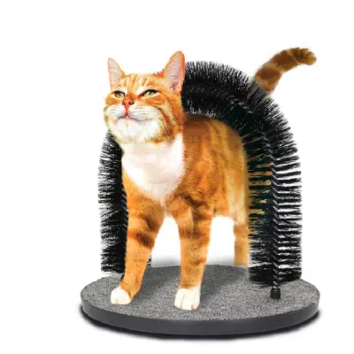 New Design Cat Brushes Beauty Grooming Arch Self Groomer Massager Pet Self Groomer
