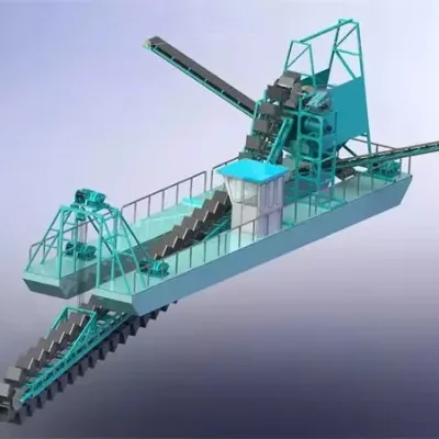 Dependable Productive Bucket Chain Dredger Cost Effective for Sale Bucket Chain Dredger