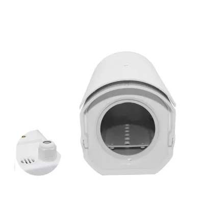 China Factory Supply Precision Die Casting Plastic Parts Cctv Small Camera Housing and Blasting Pating Cctv Camera Housing