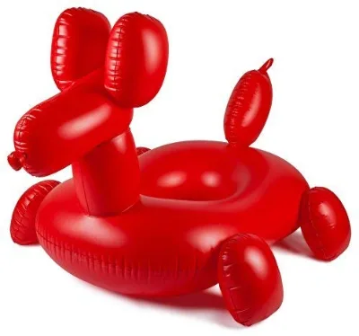 Big Balloon Animal Water air Mat Inflatable Dog Pool Float