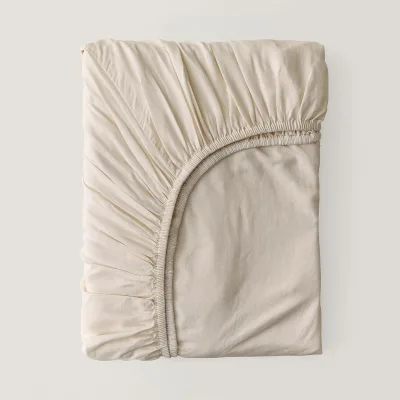 High Quality Lyocell Bed Sheet Shiny Soft OEKO-TEX Bed Fitted Sheet