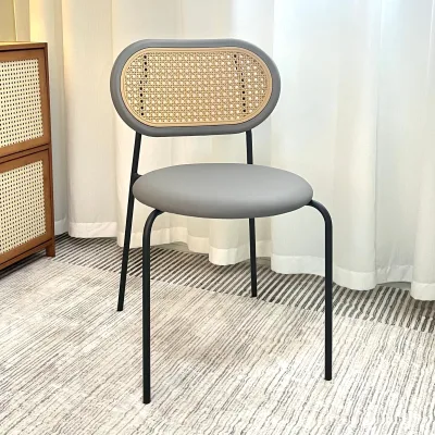 Customized Nordic Modern Minimalist Household Chairs Can Be Stacked Armchairs Leisure Coffee Shop Cushion Chairs