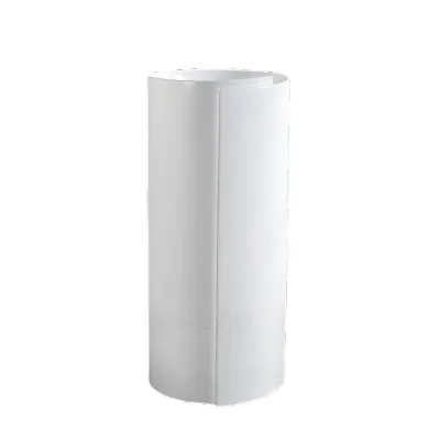 Factory Wholesale White Pedestal Basin Single-Hole Mounted Faucet Stone and Marble Material for Hotel Bathroom Use