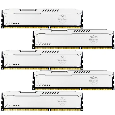 Heat Sink for U-DIMM Memory RAM DDR3 DDR4 DDR5 Desktop Computer Memorias RAMS with Colorful Heat Sink PC3 4 5 RAMs Cooling Fin