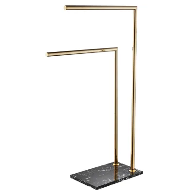 Freestanding Towel Rack Gold Free Standing Towel Rail