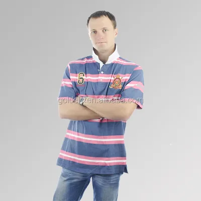 High Quality Hand Embroidery Colors Combination Custom Polo Shirt Design of Lauren Polo t Shirt