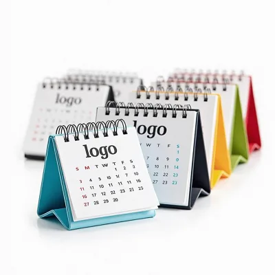 2026 Custom Logo Calendar Printing Calendar Desk Promotional Business Gift New Design Planners Table Calendar