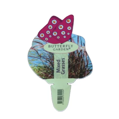 Waterproof Custom Shaped Garden Plastic Plant Stick Name Labels for Flowers