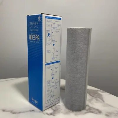 Premium Japanese Activated Carbon Filter Cartridge for Anespa External Shower Systems