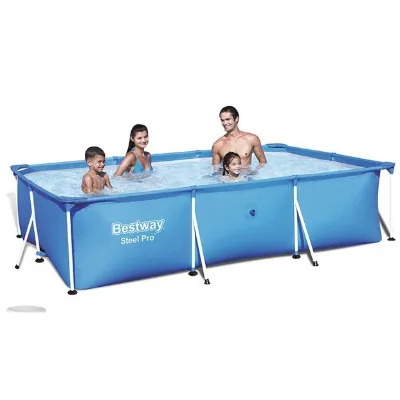 Metal Rectangular New Arrival Adult Frame Swimming Pool Above Ground Children's Swimming Pool