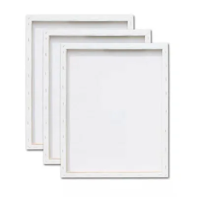 Customized Waterproof Drawing Blank Painting Cotton Canvas Pinewood Frame for Acrylic Painting