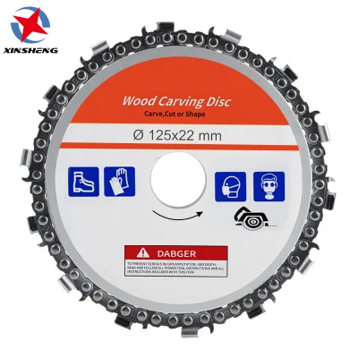 Anti-Slip 4/5 Inch 7/14/22 Tooth Wood Carving Disc for Angle
