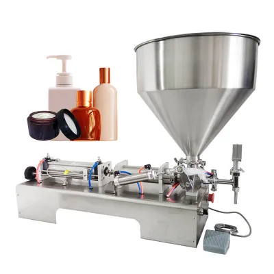 10-100ml Semi-Automatic Sauce and Liquid Filling Machine Oil Filler