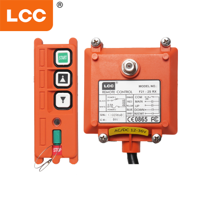 Wireless Industrial Hoist Crane Radio Remote Control Transmitter and Receiver