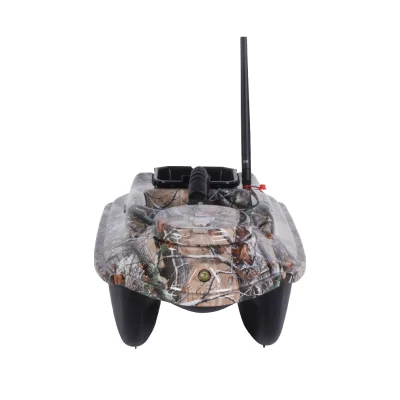 All-in-One Plastic Bait Boat Kit 500m Remote Fish Finder Antennas Spare Parts 2 Hoppers 2-Hour Runtime 1.5kg Load